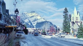 Discover BANFF in Winter  Canadian Winter in Rocky Mountains [upl. by Adnilev]