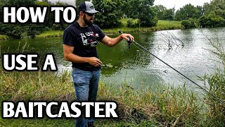 3 Different Casts to Conquer Bank Fishing How to use a Baitcaster  Beginner Tips [upl. by Hartill501]