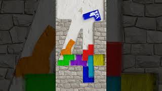 Tetris Down to Zero Number 4  Softbody Simulation V6 [upl. by Hew644]