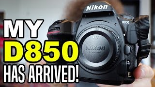 My Nikon D850 Has ARRIVED [upl. by Itraa]