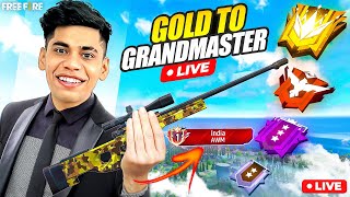 🔴Live Awm King Is Back😡24 Hour Top 1 Push🔥  Garena Free Fire Max [upl. by Toogood]