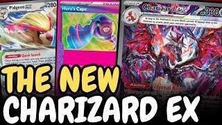 The MOST SPICY Charizard ex Deck Profile and Gameplay  Pokemon TCG Post Rotation Temporal Forces [upl. by Amandie]