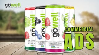 Gowell Health Drinks  Commercial Ads [upl. by Nagaek]