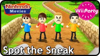 Wii Party  Spot the SneakRule Reversal 2 players Maurits vs Rik vs Tyrone vs Pablo [upl. by Nuhsyar]