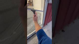 Subscribe for more 🪟🔥 windowcleaning windowcleaninglife music hiphop dance beats asmr [upl. by Eioj]