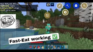 quot🚀 Fast Eat Hack in MCPE Toolbox 🍗💨 Ultimate Hack Client Guidequot [upl. by Yerroc]