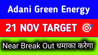 Adani green energy share price target  Adani green energy share news today [upl. by Nnaid516]