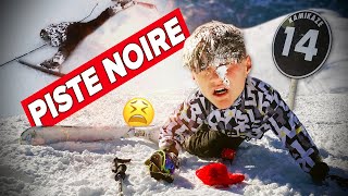 72H POUR PISTE NOIRE  mdr jai jamais skié ⛷ [upl. by Carolee]