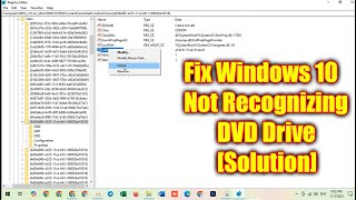 How to Fix Windows 10 Not Recognizing DVD Drive Solution [upl. by Ratha]