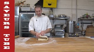 Puff Pastry Recipe very easy with The French Baker French TV Chef Julien Picamil from Saveurs [upl. by Cutcheon562]