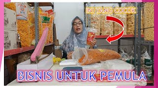 REKOMENDASI BISNIS UNTUK PEMULA  PELUANG USAHA SNACK MAKARONI PAKAI PLASTIK STANDING POUCH [upl. by Ferrell]