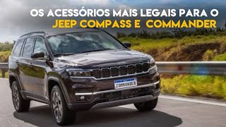 Os acessórios mais legais para o Jeep Compass e Commander [upl. by Rodgiva920]