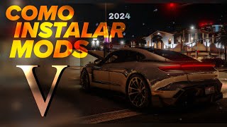 COMO INSTALAR MODS NO GTA V SEM ERROS EM 2024  MÉTODO ATUALIZADO [upl. by Litha]