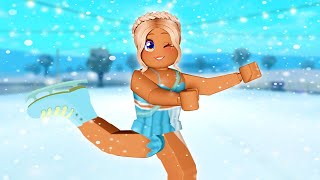 ⛸️ BECOMING an ICE SKATER on Roblox ❄️ [upl. by Blader225]