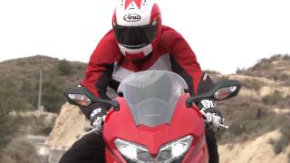 New Honda VFR800 ridden  First ride  Motorcyclenewscom [upl. by Suez]