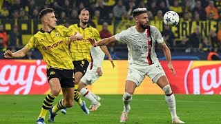 UEFA Champions League  AC Milan empata en Dortmund Previa contra Genoa Serie A 2023 [upl. by Etnor]