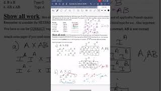 Blood typing Punnett Squares let’s solve these problems together [upl. by Burget]