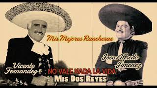 Vicente Fernandez FT Jose Alfredo Jimenez Mis Mejores Rancheras Mix 2023 [upl. by Blackington]