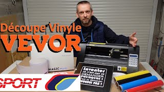 Je crée moi même mes stickers avec la découpeuse de vinyle VEVOR [upl. by Neleb]