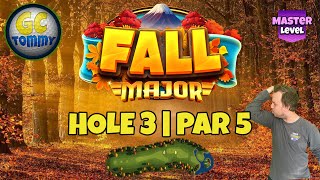 Master QR Hole 3  Par 5 ALBA  Fall Major 2024 Tournament Golf Clash Guide [upl. by Jacey]