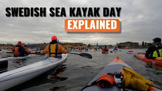 75 kayaks Sea Kayak Day  Havskajakens dag 2023 in Stockholm 2nd part of the day [upl. by Wilden31]