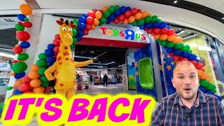 ITS BACK Toys R Us is Reopening Stores in 2023 amp 2024 [upl. by Paulette41]