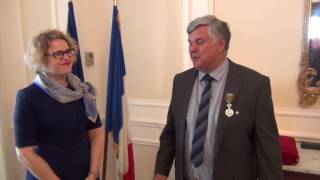 Remise du Mérite agricole à JeanLuc Boulay et Martin Gosselin 27 mars 2017 [upl. by Hanikehs]