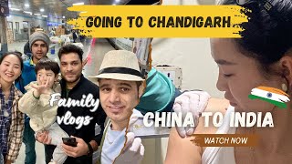 Going to Chandigarh  traveling with my Chinese wife and Aman  then Himachal Chamba  ✈️❤️🇮🇳 [upl. by Fransen]