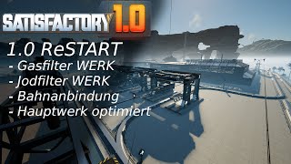 🔴 SATISFACTORY 10  OHNE Worte   Gas und Jodfilter WERK  Satisfactory Livestream SpaceLove [upl. by Nalid]