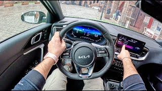 NEW Kia XCeed 2023 GT Line 15 TGDi 160HP 0100 POV Test Drive 1647 Joe Black [upl. by Tasia]