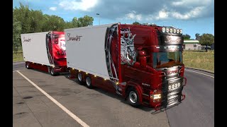 Euro Truck Simulator 2 Scania Sarantos R999 \8 [upl. by Adniroc]