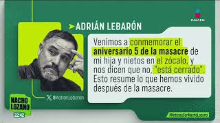 Se cumplieron 5 años del asesinato de la familia LeBarón familiares marcharon en CDMX Nacho Lozano [upl. by Secnirp564]