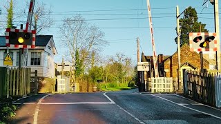 Consecutive Closure at Ingatestone Level Crossing Essex [upl. by Dorison716]