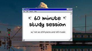 ✨speedrunning your assignments like an academic weapon i know you are not so chill pianolofi songs [upl. by Colene]