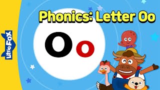 Phonics song  영어 파닉스송 O  파닉스 영어노래  Ostrich Otter Octopus  abc 송  리틀팍스 [upl. by Hayes434]