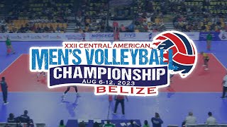 2023 Men’s Central American Volleyball Championship Day 5 [upl. by Tabby]