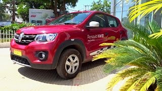 Renault Kwid 10 Litre Review Kwid vs Alto K10 CarsDinos [upl. by Erikson]