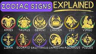 Every Zodiac Sign Explained in 5 Minutes [upl. by Freud]