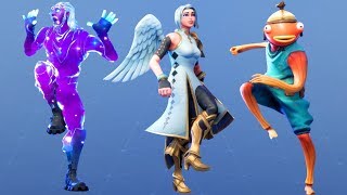 Fortnite All Dances Season 17 Updated to Lazy Shuffle [upl. by Antonius]