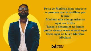 Fally Ipupa  Marlène Lyrics Officiel Director By Matula Design [upl. by Ocirne643]