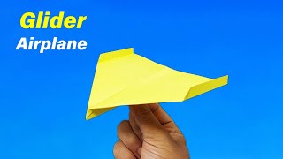 How to Make Best Paper Airplane Glider [upl. by Hunt]