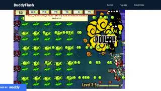 I broke PVZ web version hacked [upl. by Eldredge]