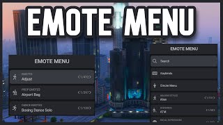 FiveM  FREE Emote Menu  Install amp Showcase  FiveM Tutorial 2024 [upl. by Fasano142]