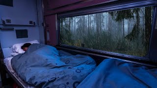 🔴 Sleep Immediately Within 5 Minutes With Heavy Rain On Window On The Train Rain Sound For Sleep [upl. by Jonathon130]