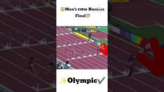 😱HURDLES FINALMens 110m Hurdles Final  World Athletics💯 Championships ✔️sports olympic [upl. by Bred]