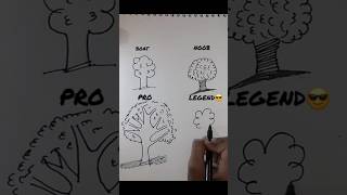 Tree drawing🎄drawing tree foryou youtubeshorts [upl. by Alton]