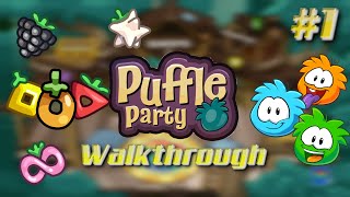 Puffle Party Walkthrough Part 1  New Club Penguin [upl. by Iraam188]