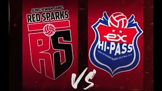 HIPASS VS RED SPARKS l ROUND 1 VLEAGUE 03112024 AWAY [upl. by Colis639]