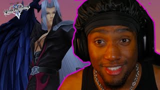 SEPHIROTH WAS THE EASIEST BOSS IN KINGDOM HEARTS 2 FINAL MIX [upl. by Dazhehs]