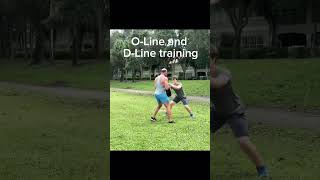 OLine and DLine training [upl. by Oikim]